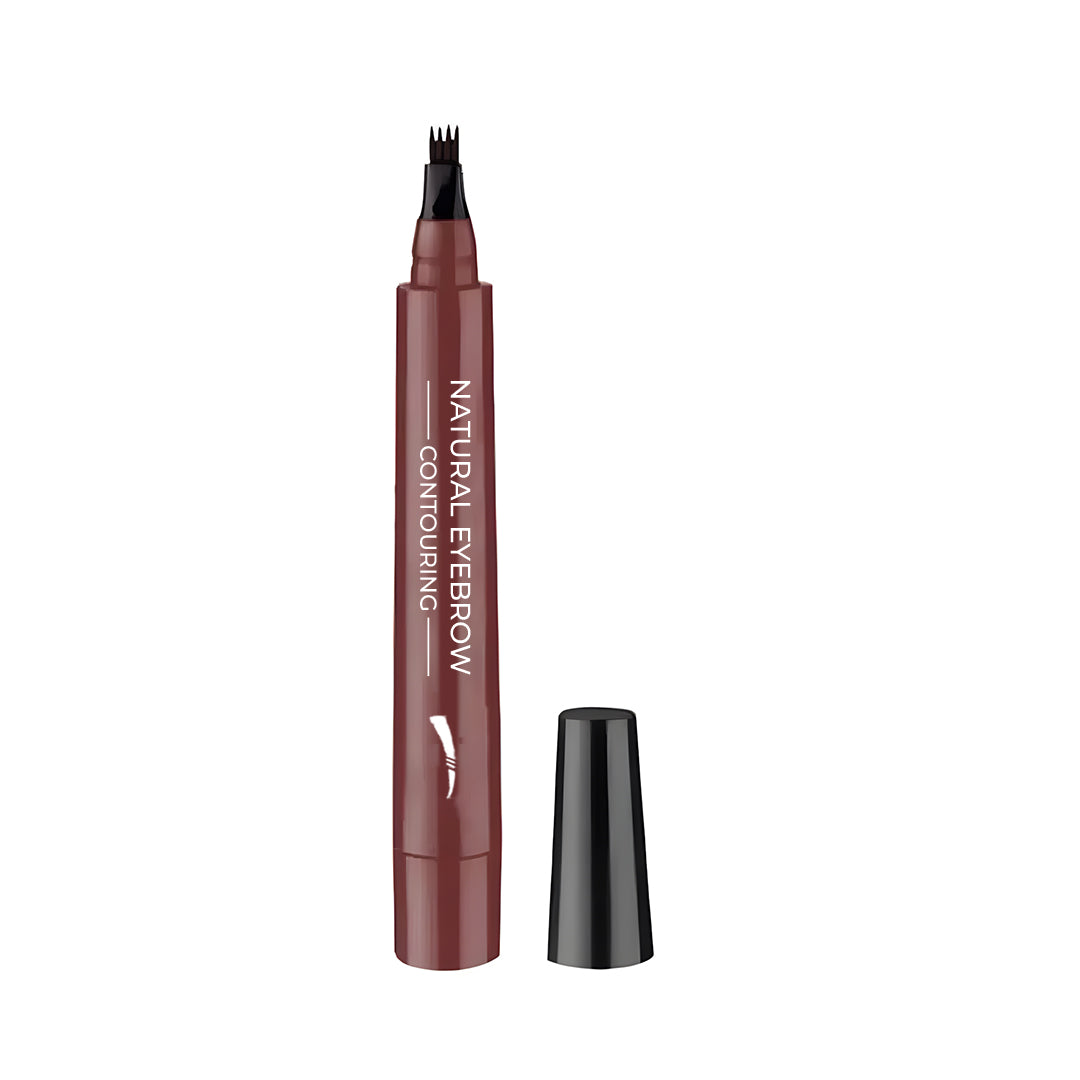 4 Tip Microblade Brow Pen 24H Smudge Proof Natural Brows