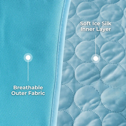 ❄️JEREMYTIS™ Eco Cooling Mat – 4x Cooling Power for Pets! 🐶🌿 Limited-Time Offer ！