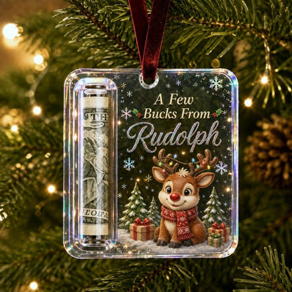 🎄 Christmas Cash Gift Ornament – A Fun Way to Give Cash for Christmas