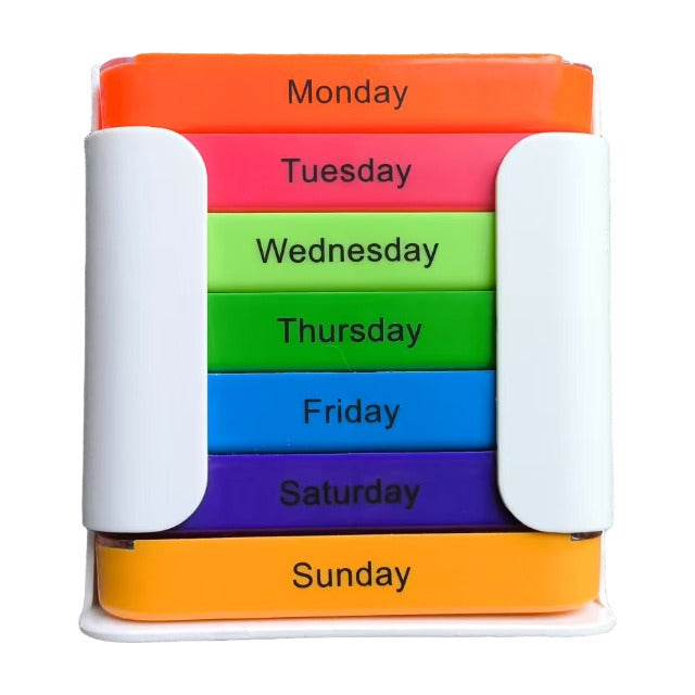 Stay on Track - ✨7-Day Medication Organizer - For Effortless Health Management! 📅
