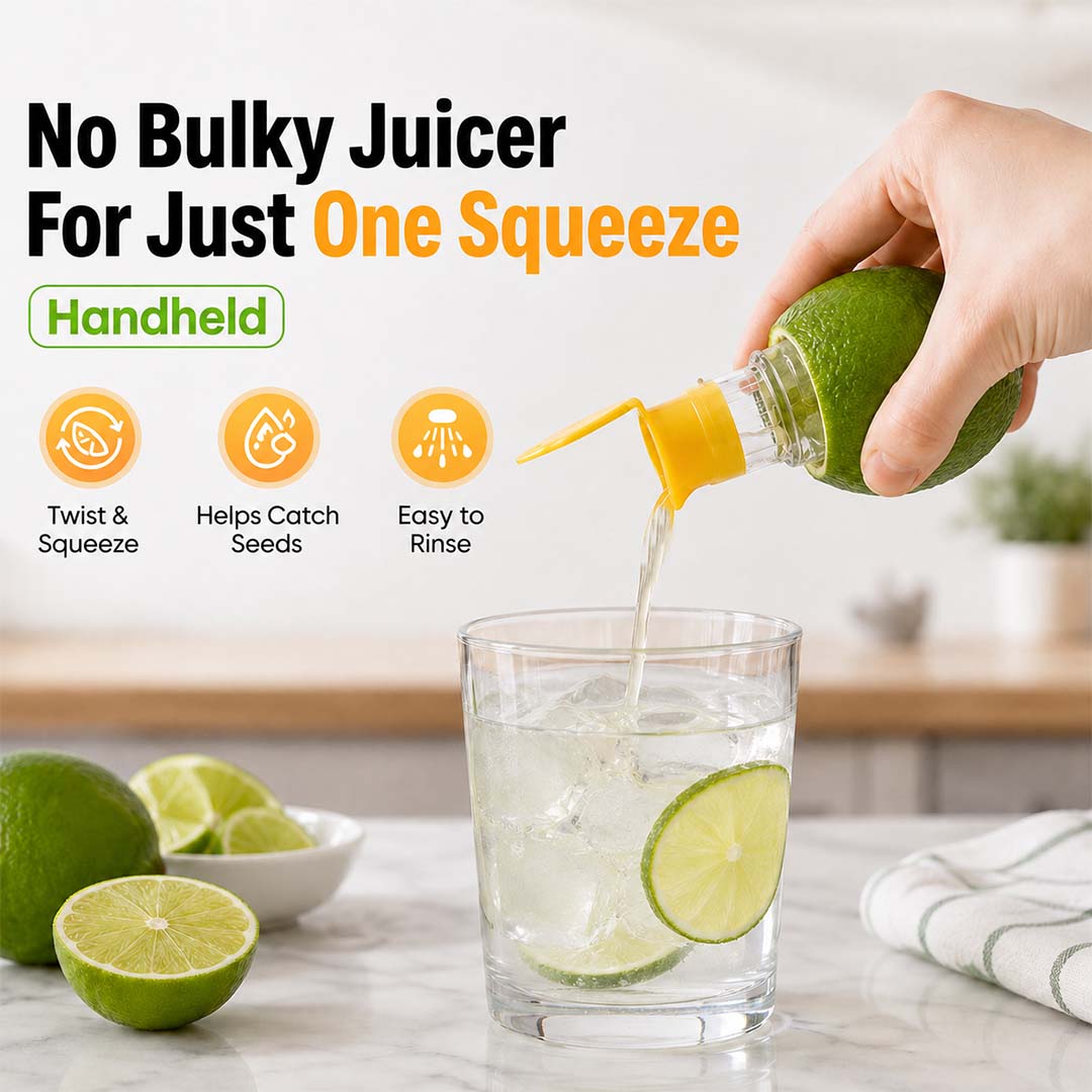 Easy-Pour Mini Citrus Press