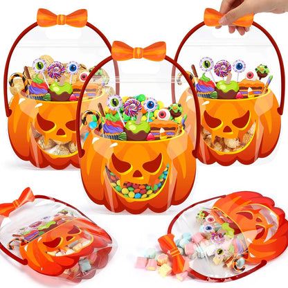 🎃 Halloween Treat Bags with Handles 🍬