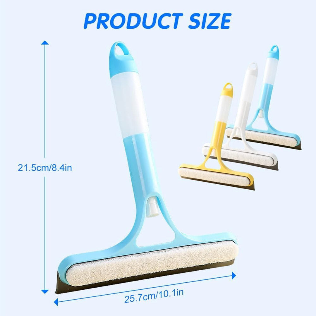 🔥Fast-Clean 3-in-1 Squeegee: Spray, Scrub & Wipe in Half the Time