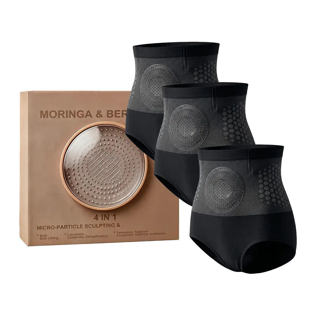 Moringa & Berberine Infused Thermal Briefs(3-Pack)