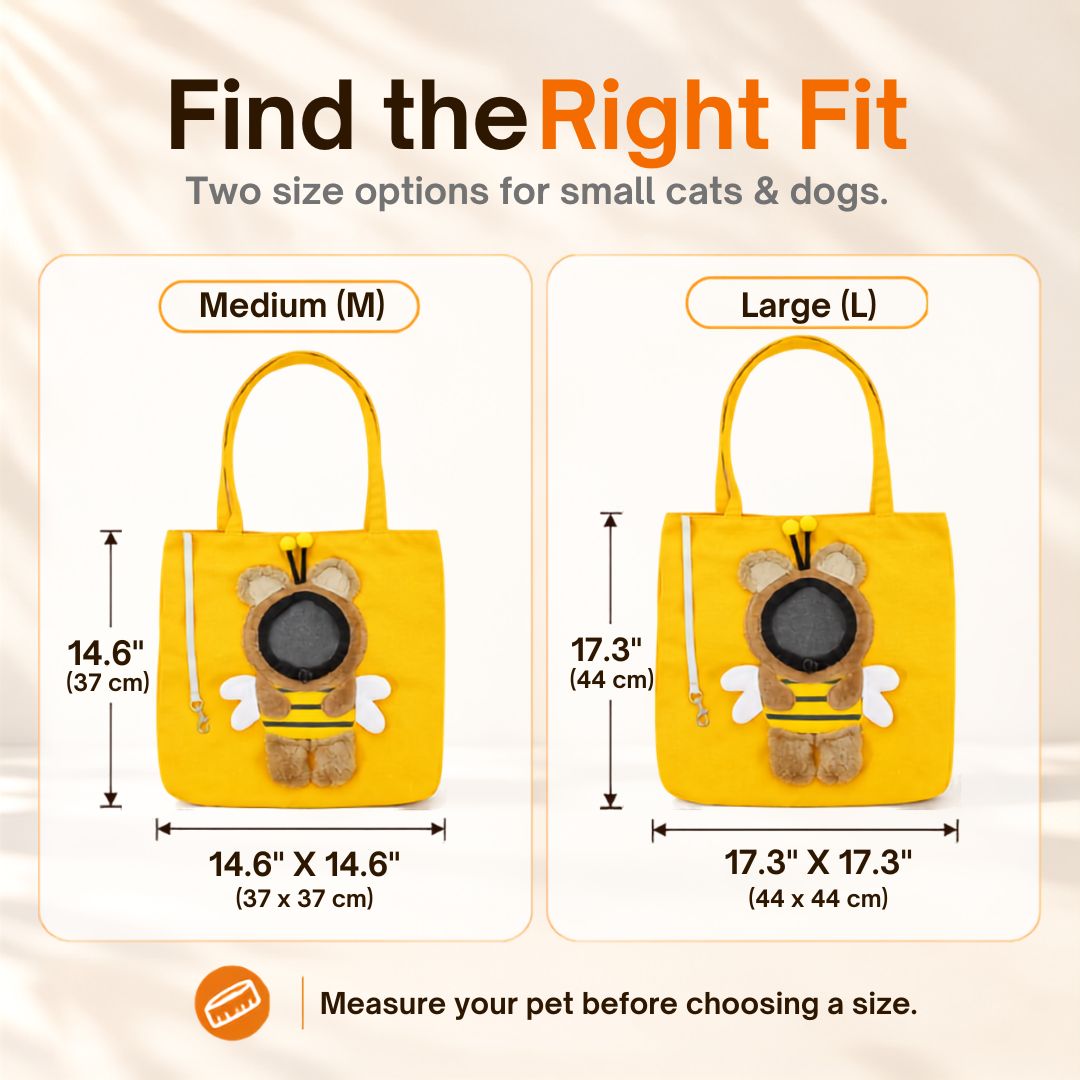Viral Head-Out Pet Carrier Tote – Cute Shoulder Bag for Cats & Small Dogs