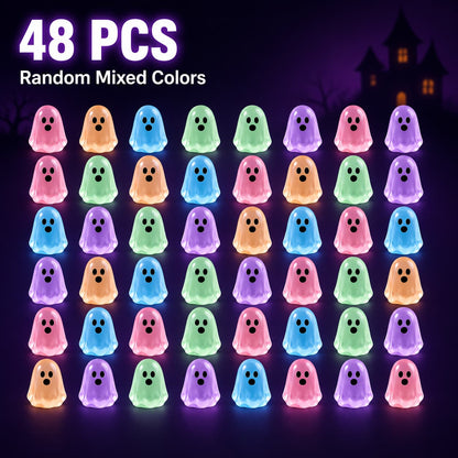 Glow-in-the-Dark Mini Ghosts 👻