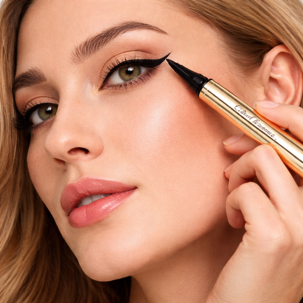 Long-Lasting Waterproof Liquid Eyeliner Pen