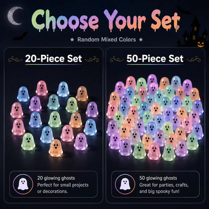 Glow-in-the-Dark Mini Ghosts 👻