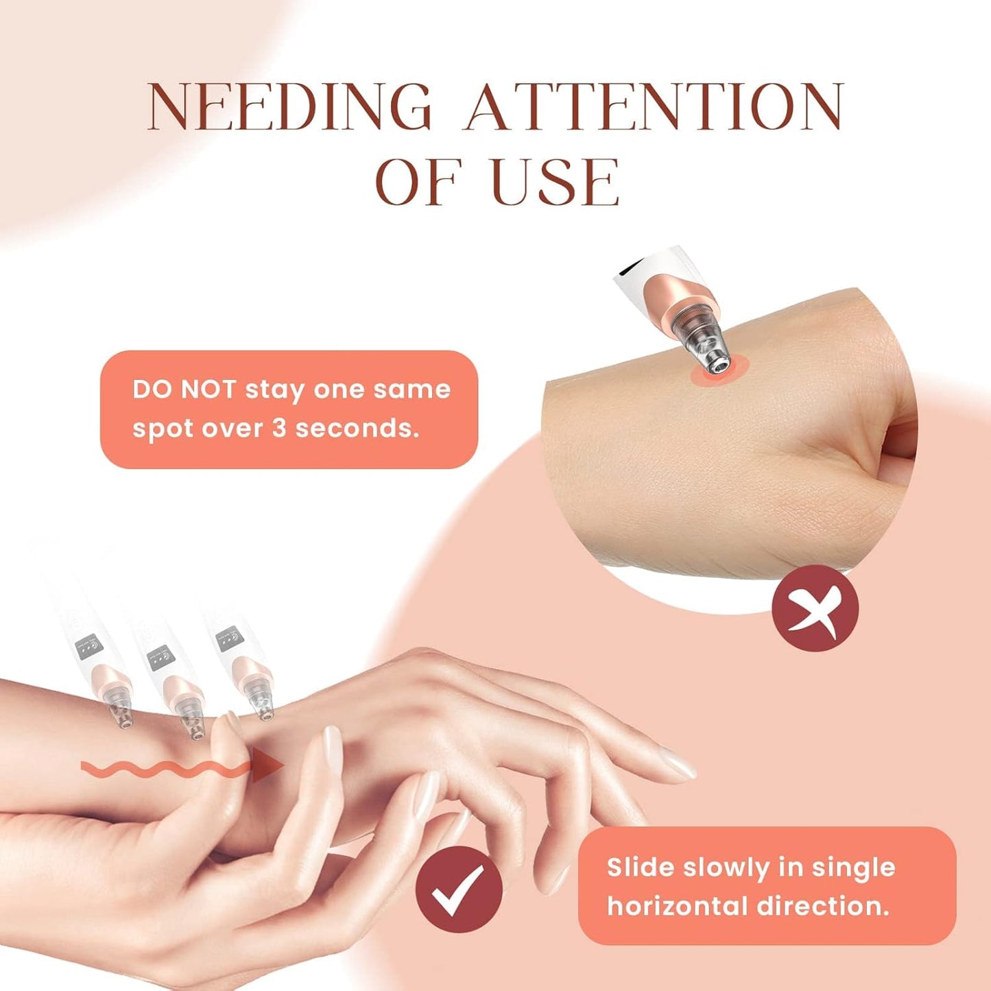Electric blackhead remover