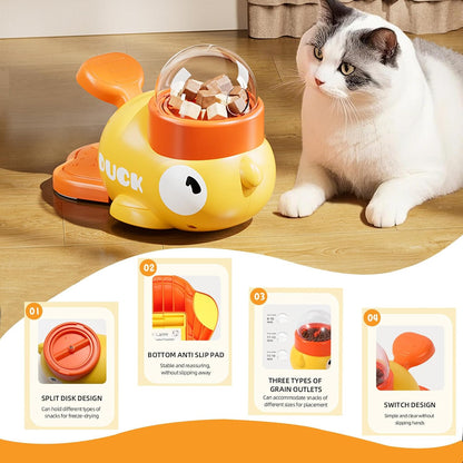 Interactive Duck Pet Feeder – Slow Feeding & Mental Stimulation Toy