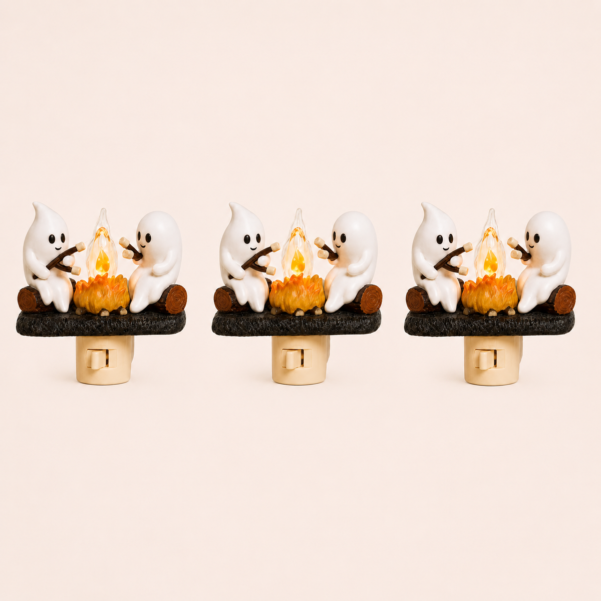 Flickering Ghost Campfire Night Light