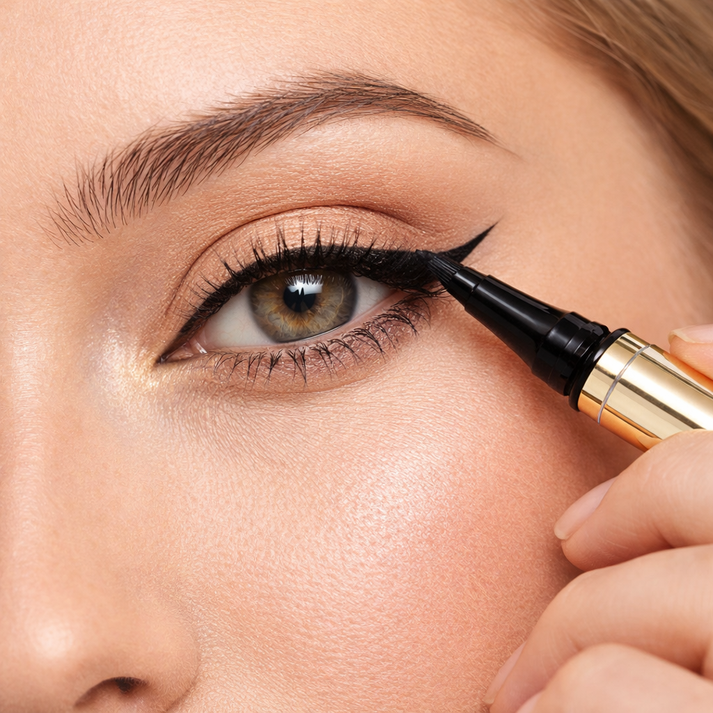 Long-Lasting Waterproof Liquid Eyeliner Pen