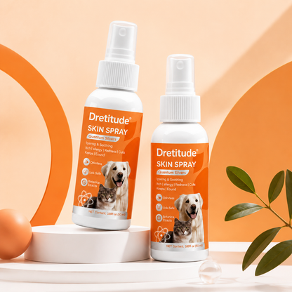 Quantum Silver Skin Relief Spray for Dogs & Cats
