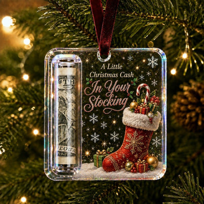 🎄 Christmas Cash Gift Ornament – A Fun Way to Give Cash for Christmas