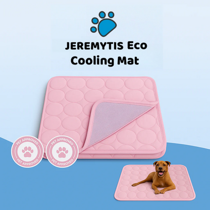 ❄️JEREMYTIS™ Eco Cooling Mat – 4x Cooling Power for Pets! 🐶🌿 Limited-Time Offer ！