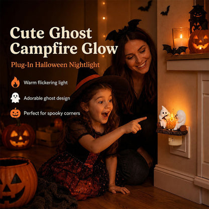Flickering Ghost Campfire Night Light