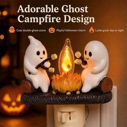 Flickering Ghost Campfire Night Light