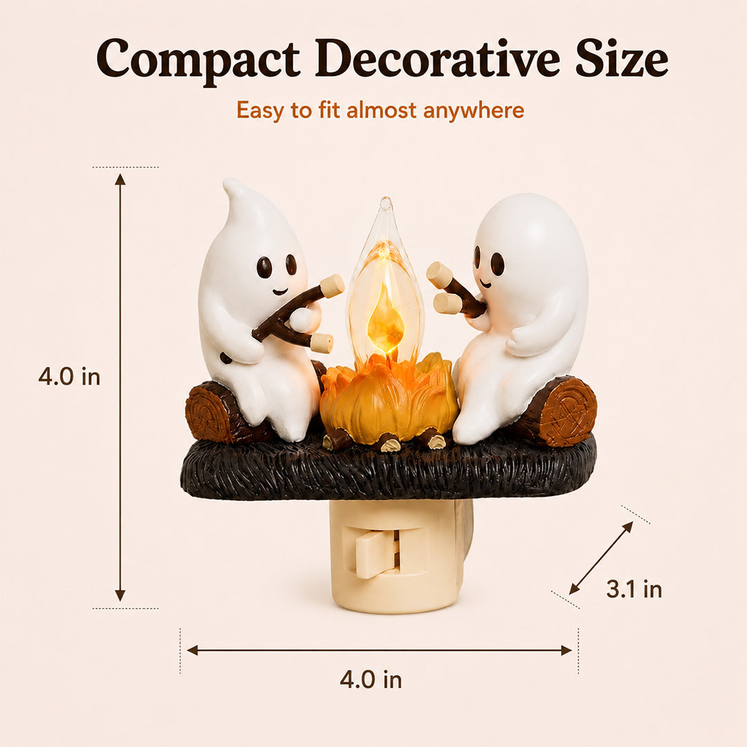 Flickering Ghost Campfire Night Light