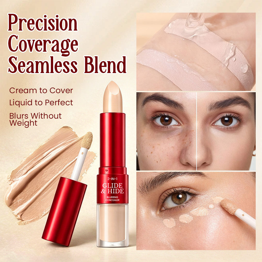 2-in-1 Blurring Concealer — Smooth, Brighten & Stay Crease-Free