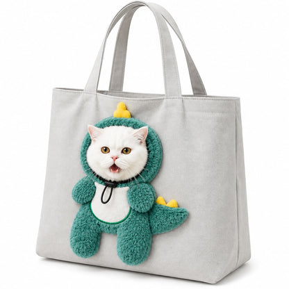 Viral Head-Out Pet Carrier Tote – Cute Shoulder Bag for Cats & Small Dogs