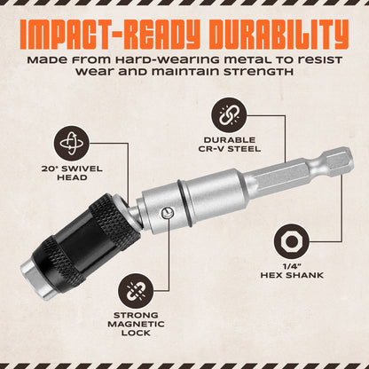 Magnetic Swiveling Bit Tip Holder