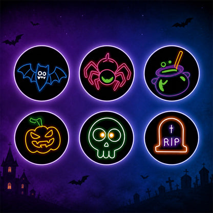 HALLOWEEN FINGER PROJECTORS SET - TURN ANY WALL INTO HALLOWEEN 🎃
