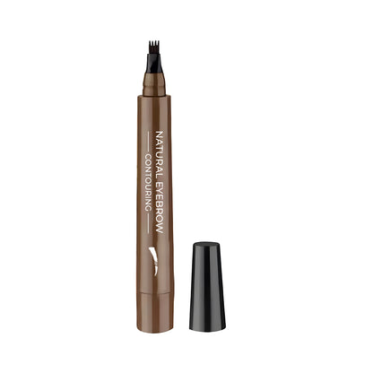 4 Tip Microblade Brow Pen 24H Smudge Proof Natural Brows