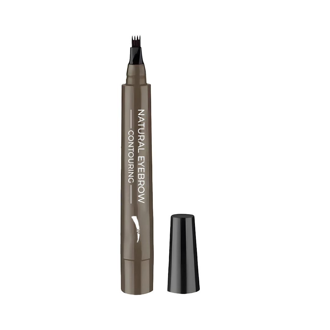 4 Tip Microblade Brow Pen 24H Smudge Proof Natural Brows