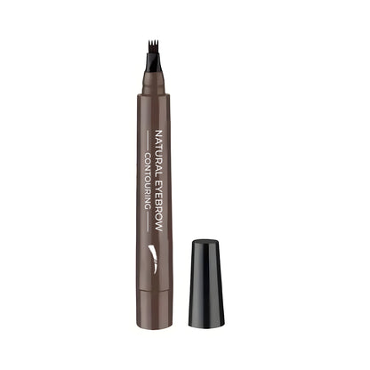 4 Tip Microblade Brow Pen 24H Smudge Proof Natural Brows