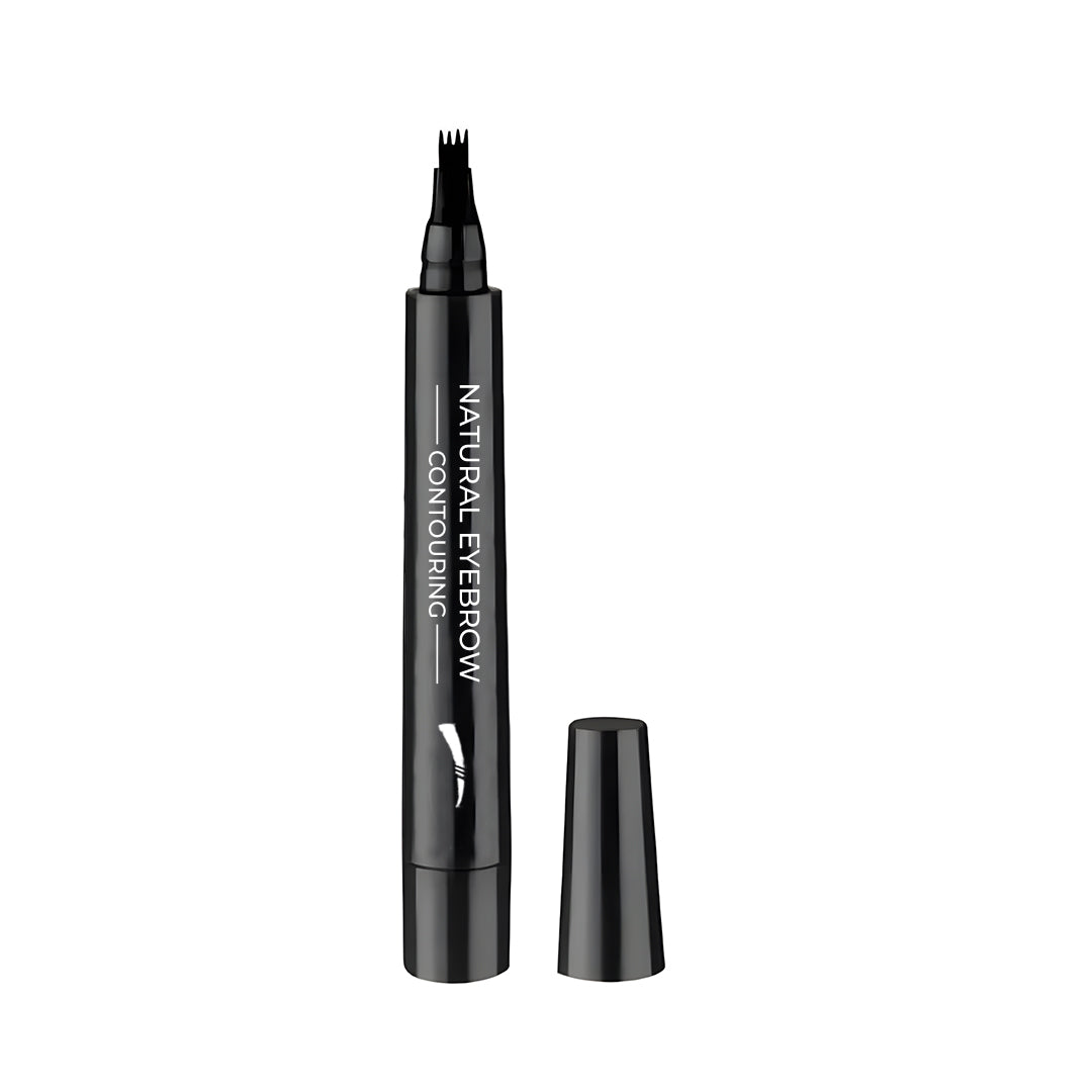 4 Tip Microblade Brow Pen 24H Smudge Proof Natural Brows