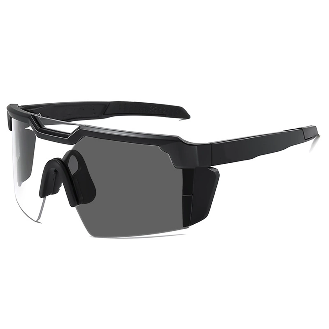 Light-Adaptive Wraparound Sunglasses