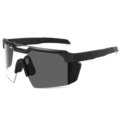 Light-Adaptive Wraparound Sunglasses
