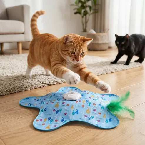 Predator Hide & Seek Toy — Unleash Your Cat's Natural Hunting Instincts! 🦁