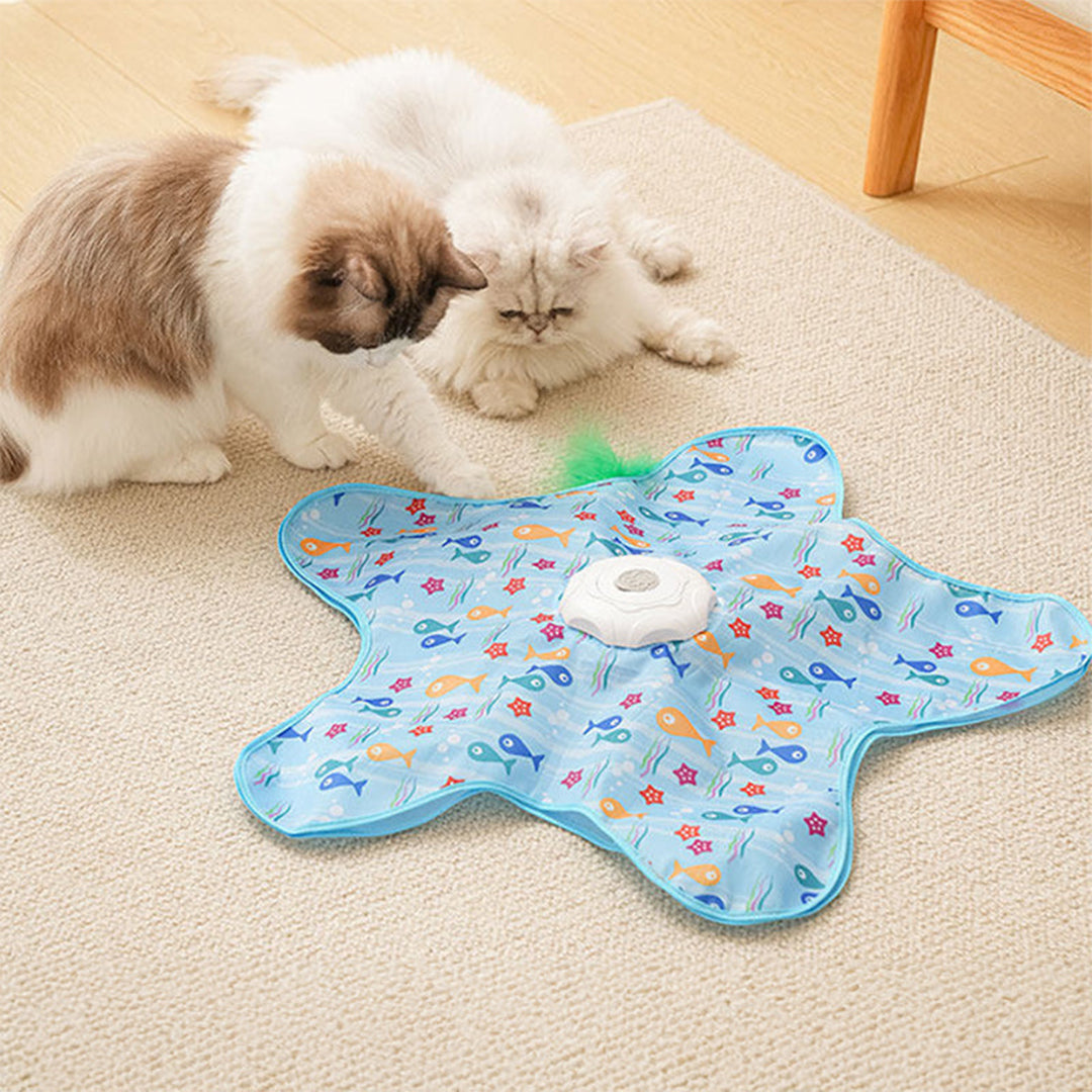 Predator Hide & Seek Toy — Unleash Your Cat's Natural Hunting Instincts! 🦁⚡