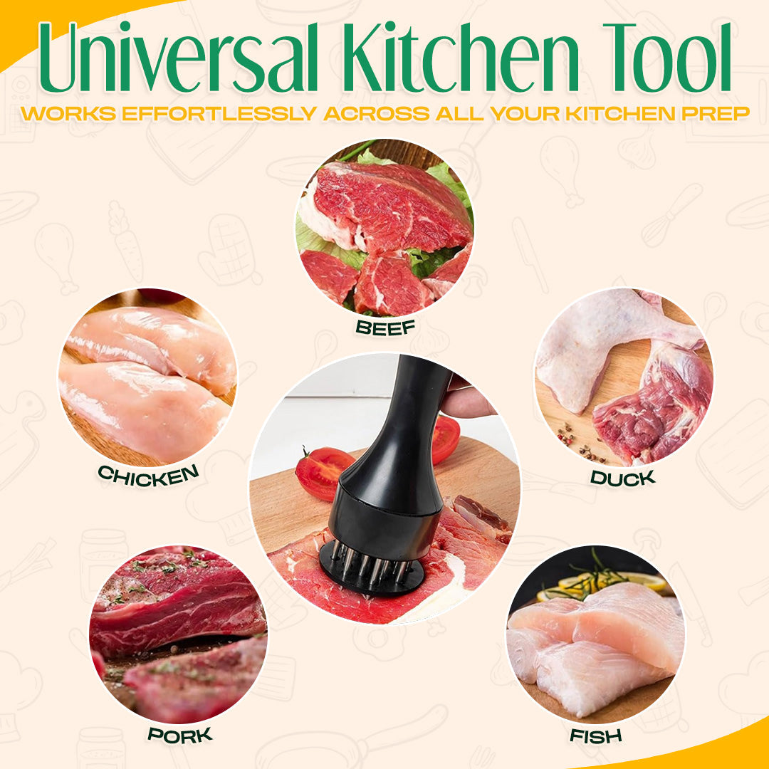 ✨21-Needle Meat Tenderizer – Steakhouse Results at Home