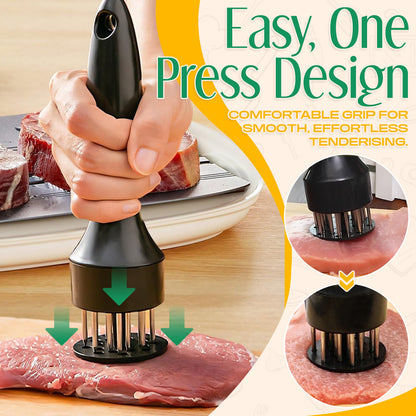 ✨21-Needle Meat Tenderizer – Steakhouse Results at Home