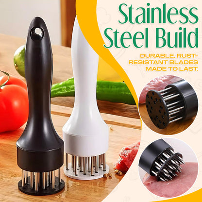 ✨21-Needle Meat Tenderizer – Steakhouse Results at Home