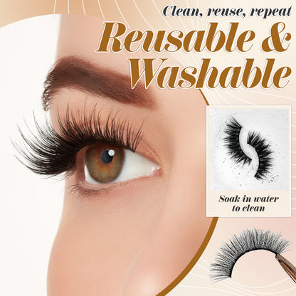 Seurico™ Reusable Adhesive Eyelashes: The 3-Second Beauty Hack to Flawless, Stress-Free Glamour