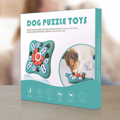 🐶 IQ Training Interactive Pet Toy – Slow Feeder, Treat Dispensing & Sound-Enabled Dog Puzzle Toy