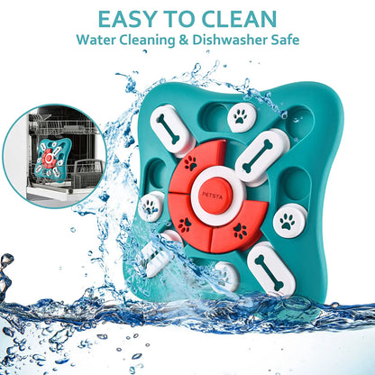 🐶 IQ Training Interactive Pet Toy – Slow Feeder, Treat Dispensing & Sound-Enabled Dog Puzzle Toy