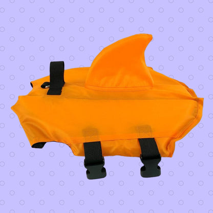 SharkDog Professional Dog Lifesaver – Adjustable Swim Vest with Extra Buoyancy & Top Rescue Handle, Secure Safety Guard for Every Dog