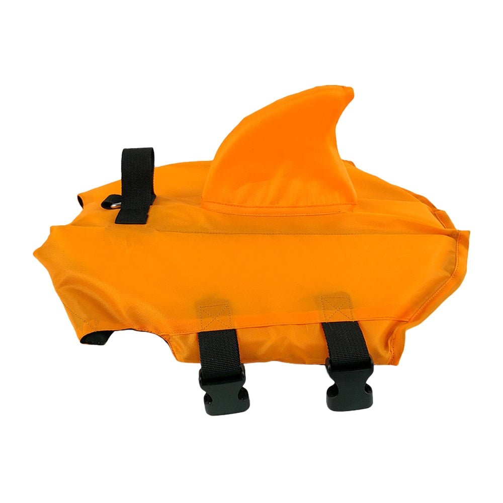 SharkDog Professional Dog Lifesaver – Adjustable Swim Vest with Extra Buoyancy & Top Rescue Handle, Secure Safety Guard for Every Dog