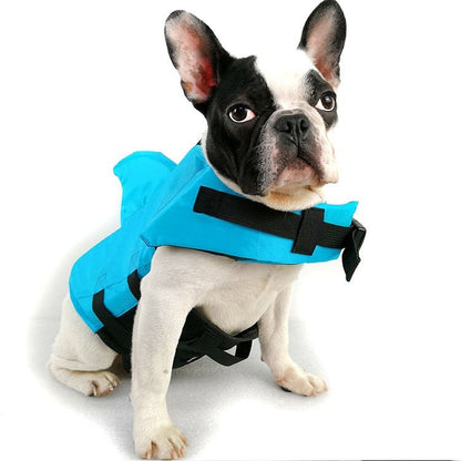 SharkDog Professional Dog Lifesaver – Adjustable Swim Vest with Extra Buoyancy & Top Rescue Handle, Secure Safety Guard for Every Dog