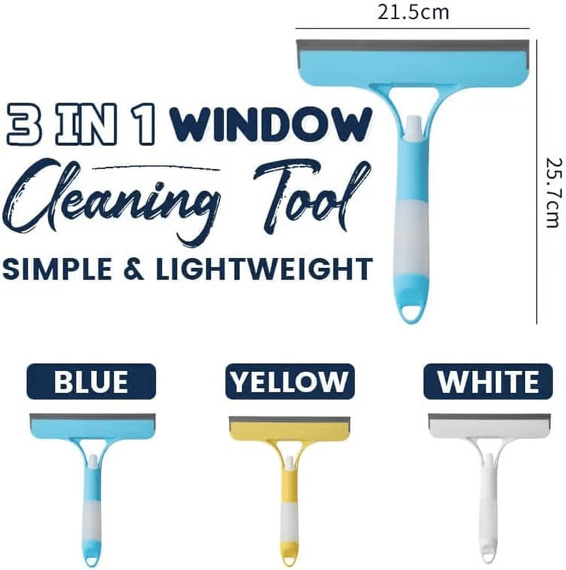 🔥Fast-Clean 3-in-1 Squeegee: Spray, Scrub & Wipe in Half the Time
