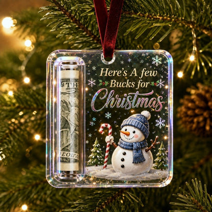 🎄 Christmas Cash Gift Ornament – A Fun Way to Give Cash for Christmas