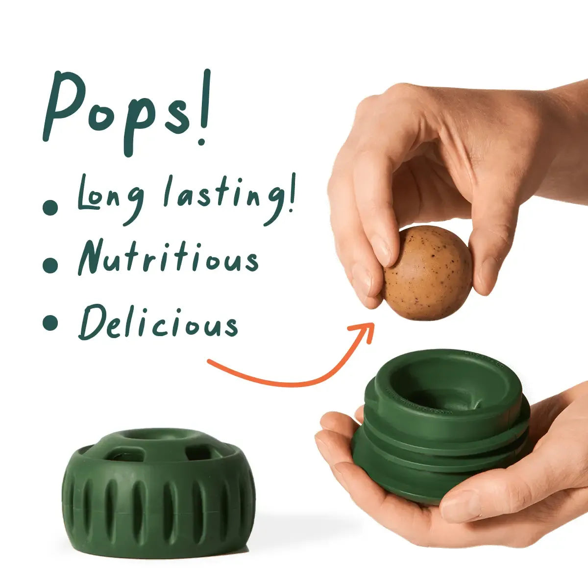 ✨Slow Feeder Dog Toy – 30+ Min Interactive Treat Ball for Calm & Busy Dogs