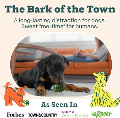 ✨Slow Feeder Dog Toy – 30+ Min Interactive Treat Ball for Calm & Busy Dogs
