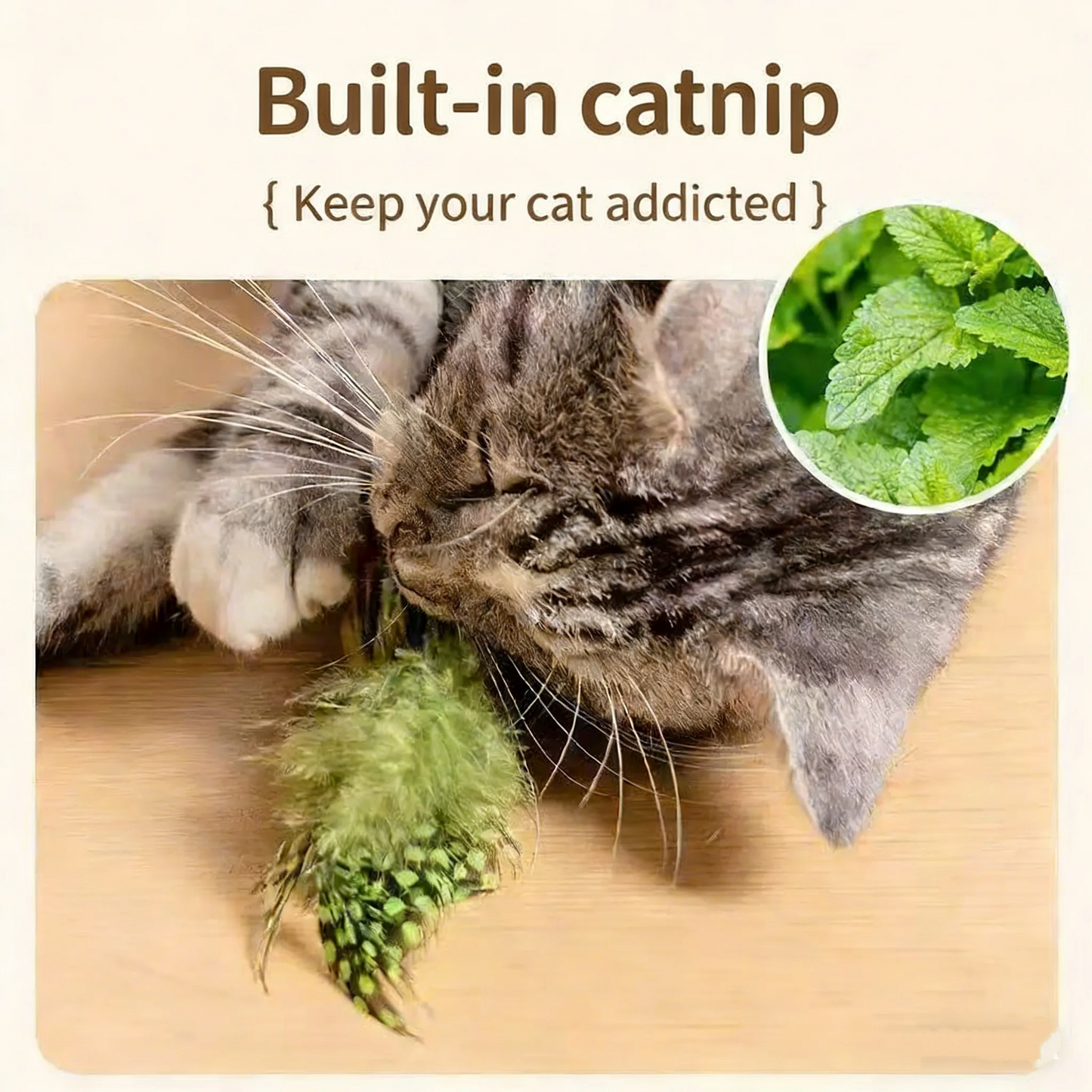 The Realistic Bird Toy That Keeps Cats Hooked